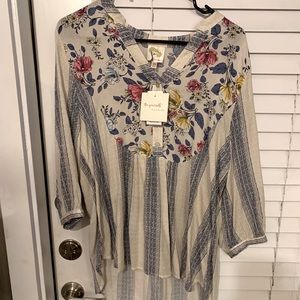 Fig & Flower Tunic